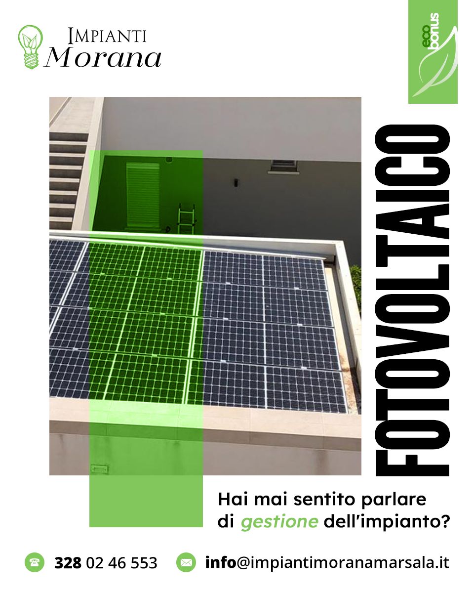 Gestione impianto fotovoltaico